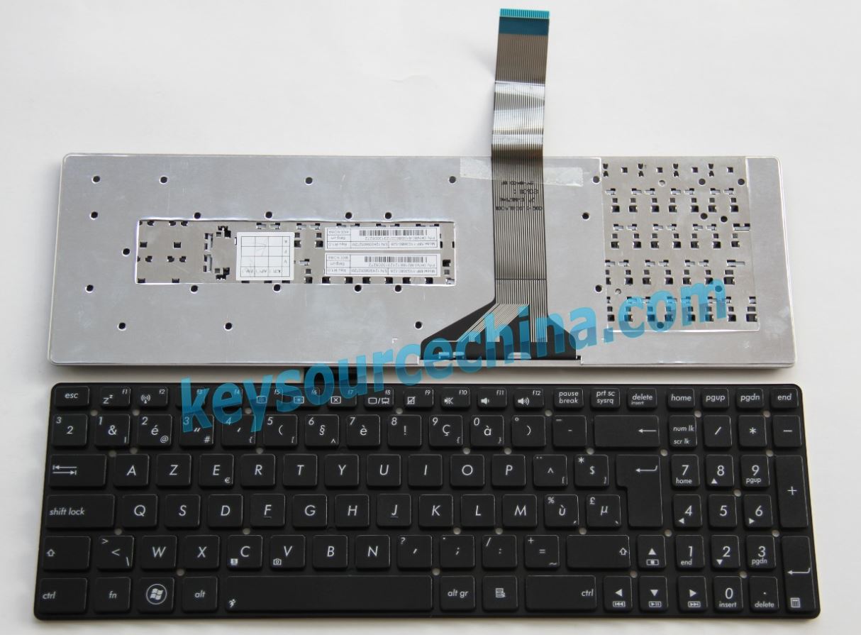 0KNB0-6100BE001 ASUS K55 A55 R500 R700 A75V AZERTY Clavier pc portable Belgian(BE)-BE Clavier Toetsenbord AZERTY-Nordic laptop keyboards