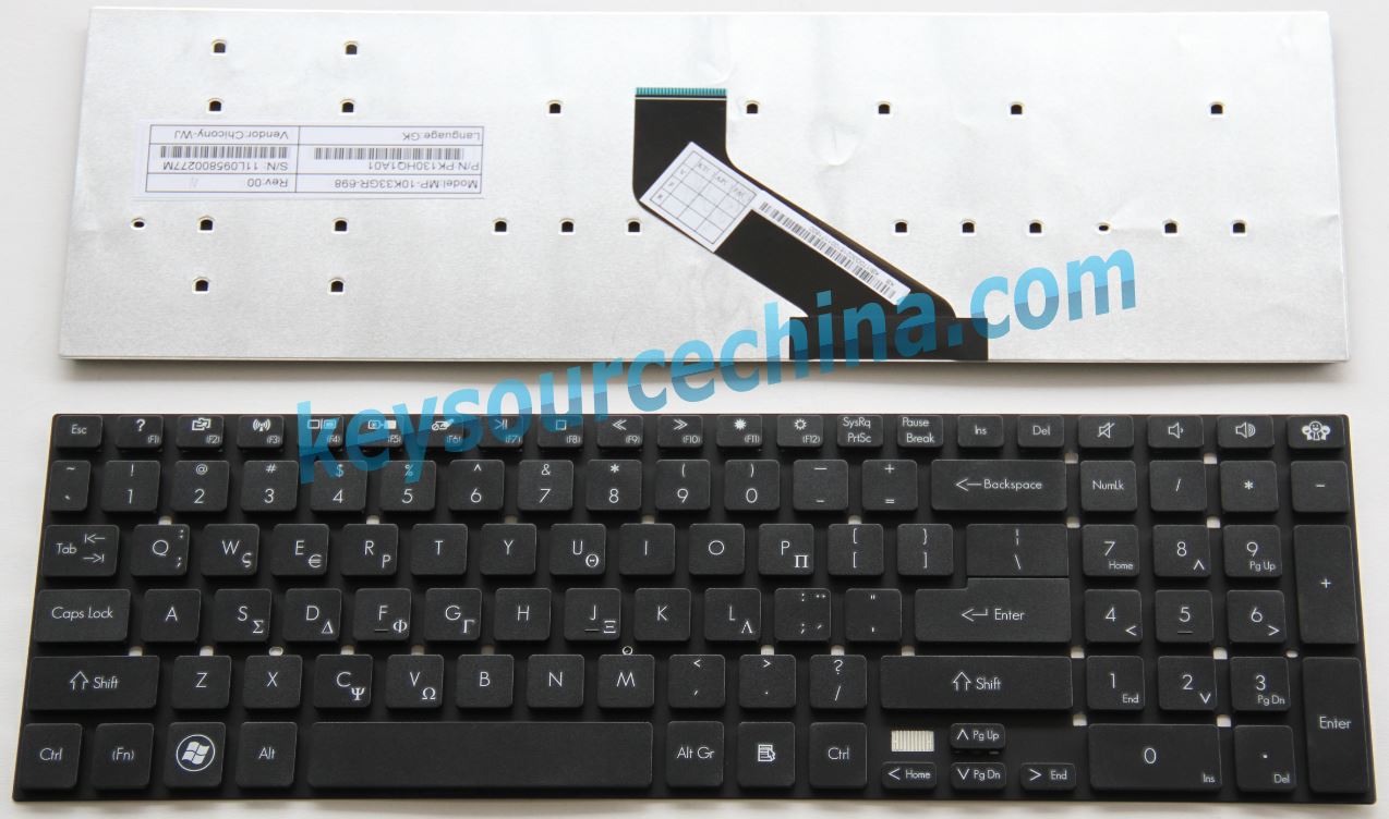 PK130HQ1A01, Packard Bell TS11 TS13 LK11 LK13 TV43 TS44 LS11 LS13 LS44 Gateway NV55S NV55S05u Greek(GK) Keyboard πληκτρολόγιο
