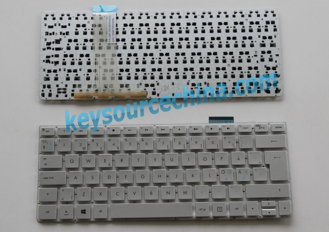 MP-12C66DN6200 Original HP Spectre One 23-e000 Series 23-e010 23-e200 Nordic keyboard