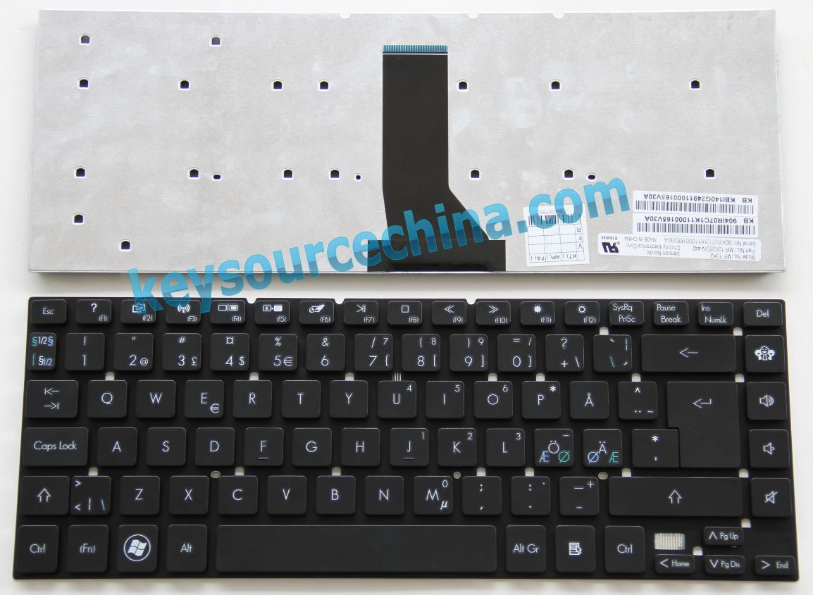 azerty clavier pour pc portable packard bell easynote tm85 tm86 tk11 tk13  lm98