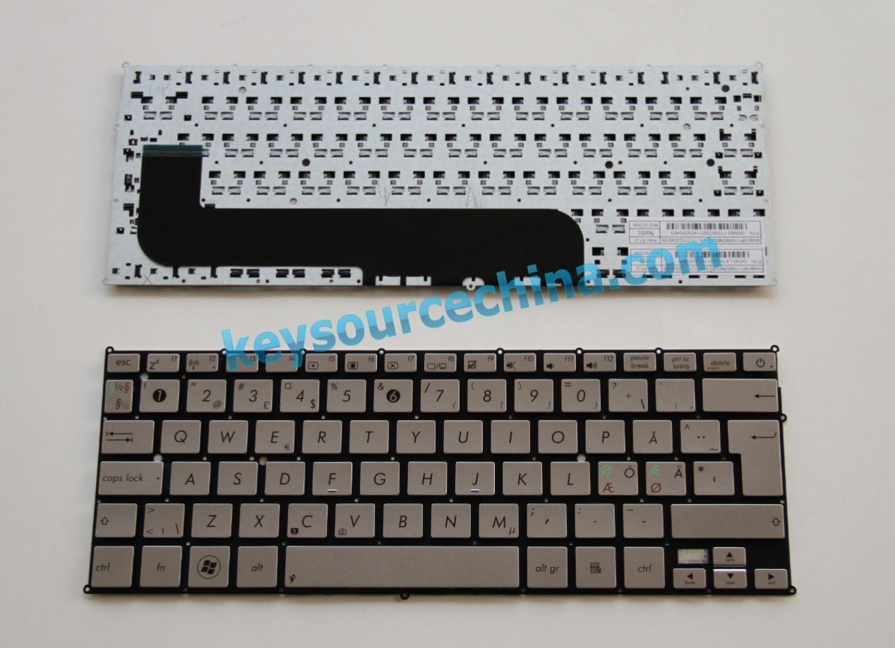 0KNB0-1100ND00 Asus UX21 Nordic keyboard MP-11A96DN6528