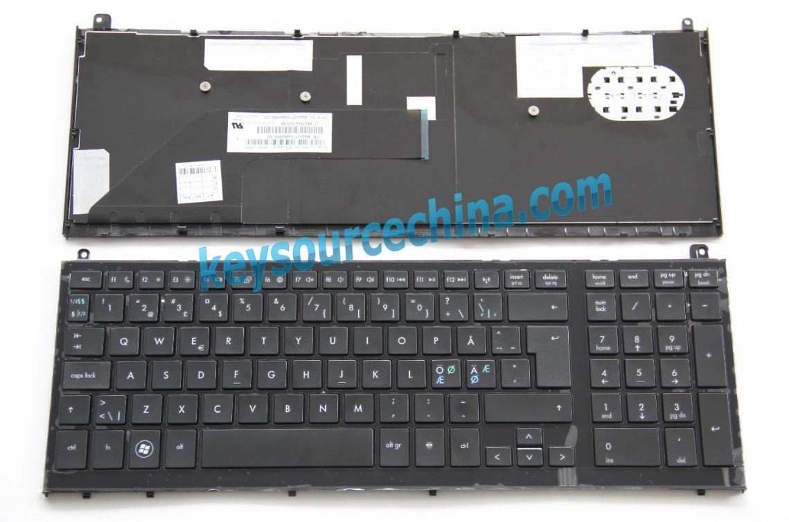 MP-09K16DN-4423 Original HP ProBook 4520s 4525s Nordic keyboard