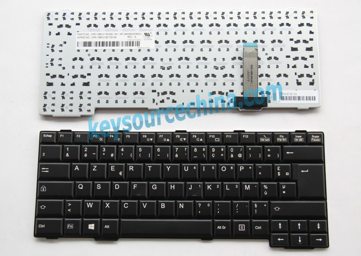 Français clavier d'ordinateur portable AZERTY-Nordic and Hungarian laptop  keyboards