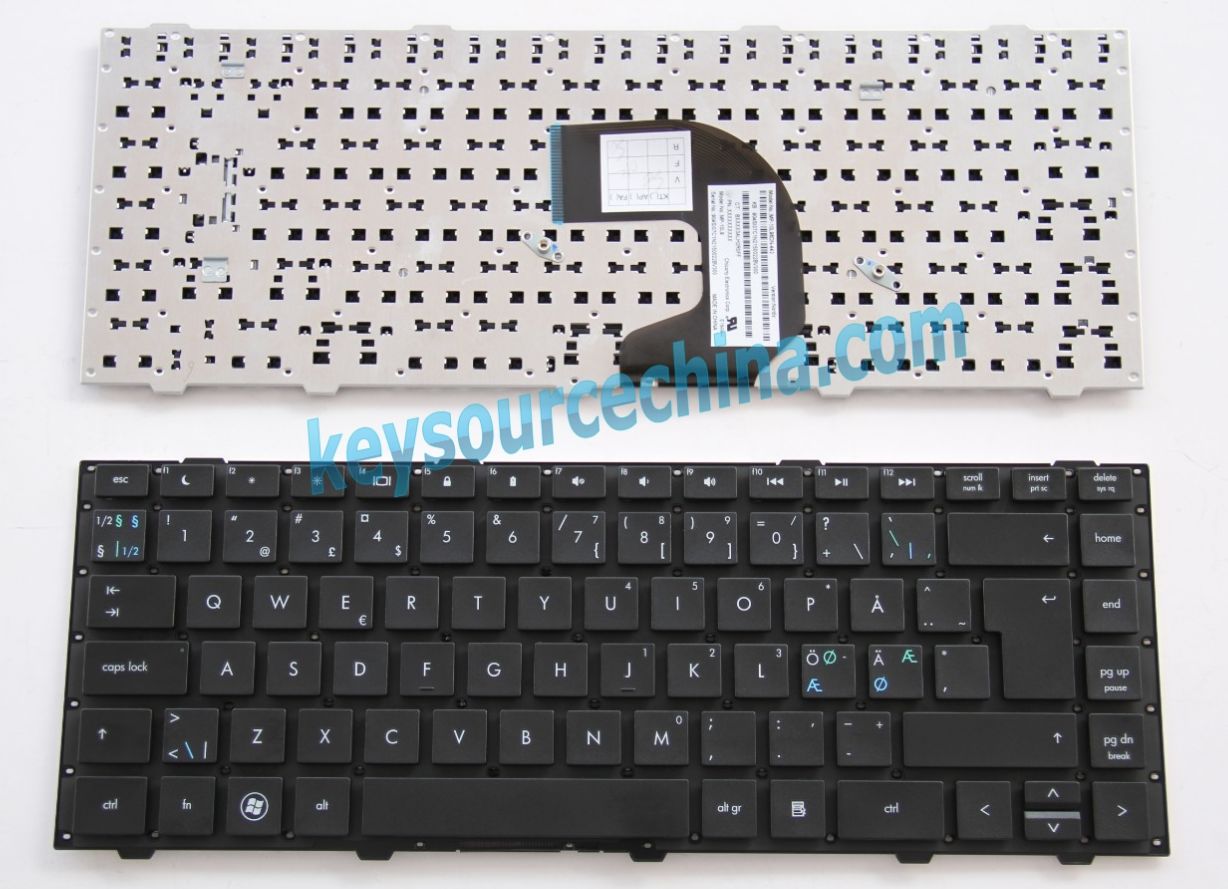 MP-10L96DN-442 Originalt HP Probook 4440s 4441s 4445S 4446s Nordic Keyboard