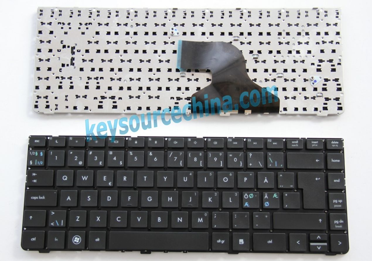 9Z.N6LSV.01N  Originalt HP ProBook 4330s 4331s 4430s 4431s 4435s 4436s Nordic Keyboard