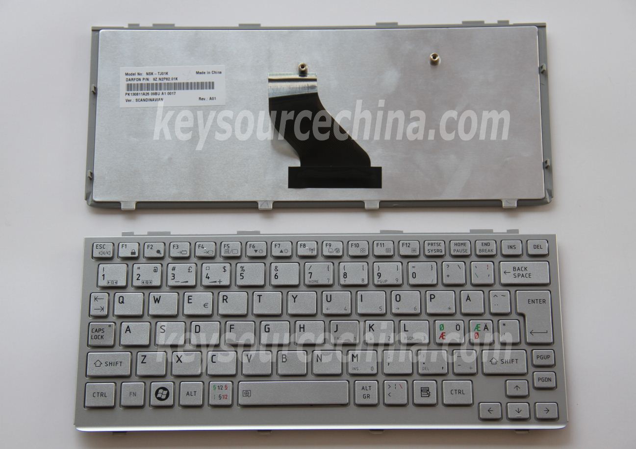 TOSHIBA Nordic laptop keyboards-Nordic and Hungarian laptop keyboards