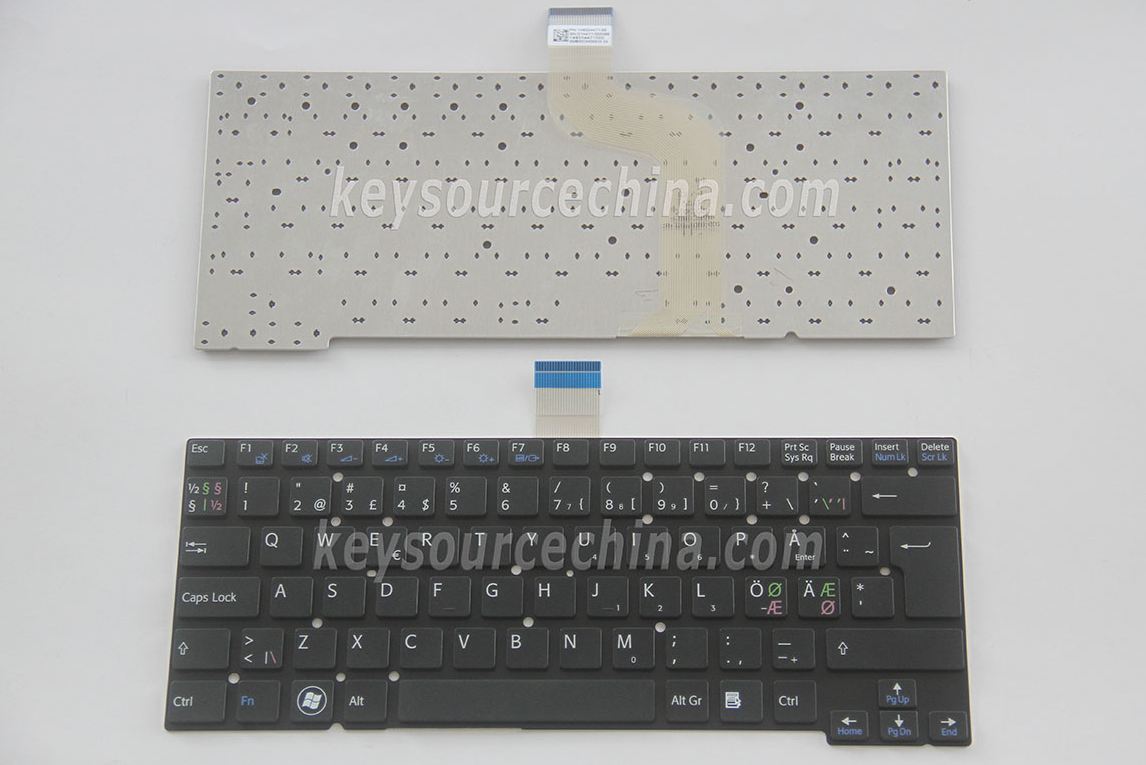 149034471000 Originalt Nordic Keyboard for Sony Vaio SVT13 SVT14 series SVT1311M1E SVT1312V1E SVT1313S1E